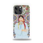 Red Veil - Moroccan Tradition - Compatible avec 14 Pro Max