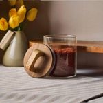 product_image_name-Generic-Bocal en Verre avec Couvercle en Bois - Design Élégant-5