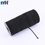 Generic Cordon élastique Noir 2.5mm, Fil élastique rond