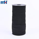 Generic Cordon élastique Noir 2.5mm, Fil élastique rond - image 5