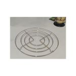 product_image_name-Generic-Dessous de Plat Rond en Métal - Grille de Refroidissement pour Biscuit, Pain et Gâteau-4