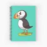 Chirp the Puffin Spiral Notebook Bloc note