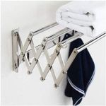 product_image_name-Generic-Séche Linge Extensible avec 5 barres Aluminium de 100 cm, 5x100cm-3
