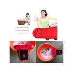 product_image_name-Generic-Mini Machine à Laver Portable – Rouge Intelligent-1