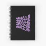 Purple Walls  Spiral Notebook Bloc note