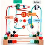 product_image_name-Generic-لعبة تعليمية خشبية – متاهة خرز مونتيسوري للرضع (المهارات الحركية والتطور)-1