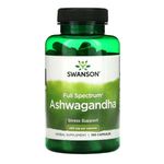 product_image_name-Swanson-أشواغاندا، 450 ملغ، 100 كبسولة - الضغط والقلق - منشأ الولايات المتحدة الأمريكية-1