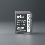 product_image_name-Lexar-Carte Mémoire Professional 64GB SDXC UHS-I – Série Silver Plus-1