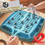 product_image_name-Generic-Pack de 2 Jeux d'Échecs Magnétiques pour Enfants et Adultes - Jeu Éducatif de Réflexion et de Logique - Jouet Interactif Portable-4