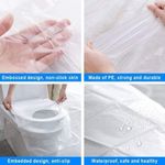 Generic pack de 100 couvre abbattant jettable - image 2