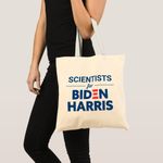 product_image_name-Generic-Tote Bag Scientists for Biden Harris Personal text Unique, haute qualité-1