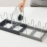 product_image_name-Generic-Organisateur de Cuisine Extensible pour Couvercles, Poêles et Casseroles-4
