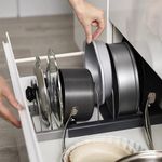 product_image_name-Generic-Organisateur de Cuisine Extensible pour Couvercles, Poêles et Casseroles-7