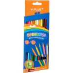 product_image_name-Generic-Pack de Crayons Duo Multicolores, Arc-en-Ciel-2