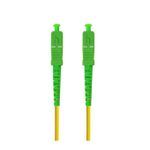 Generic Cable Fibre Optique 1,5M , Jarretière Simplex Monomode 1.5 Métres  SC/APC SC/APC à prix pas cher