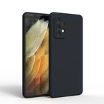 product_image_name-QUIVANA-Coque Liquid Silicone pour le Samsung Galaxy A73 - Noir-1