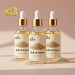 Bio Pack x3 Huile de sesame 50 ml Nutrition et Éclat