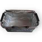 product_image_name-Generic-سلال نزهة قابلة للطي بسعة 30 لتر، سلة تخزين عازلة للتسوق، تخييم عائلي، سفر، (46x28x24 سم) رمادي.-5