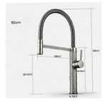 product_image_name-Generic-mitigeur cuisine flexible rotatif sur table en inox de haute qualité pour évier lavabo cuisine-5