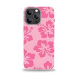 Pink Hibiscus - Compatible avec 14 Pro Max