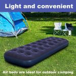 product_image_name-Generic-Matelas Gonflable Double Ultra - Confort - Tapis de Couchage Portable et Pliable 60cm*180cm pour Camping-1