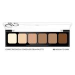 product_image_name-Golden Rose-Palette Correct and Conceal 02 Medium to Dark 6x2Gr by Golden Rose -1