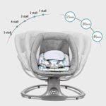 product_image_name-Baby-Balancelle Electrique 3en1 Pour Bebe - Gris-4