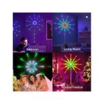 product_image_name-Generic-Guirlande murale LED RGB étoile 3D avec télécommande et contrôle via application mobile-2