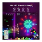 product_image_name-Generic-Guirlande murale LED RGB étoile 3D avec télécommande et contrôle via application mobile-4