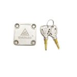 product_image_name-Generic-Verrou en acier inoxydable avec 2 clés – Lot de 2, multifonction, couleur argent.-3