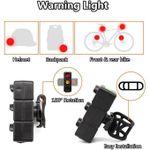 product_image_name-Generic-Feu arrière de vélo rechargeable par USB, Feu rouge, étanche, pour casque, lampe LED avec 7 modes d'éclairage-3