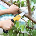 product_image_name-Generic-Scie d'élagage pliante de 180 mm pour jardinage et camping, poignée ergonomique et sécurité intégrée-2