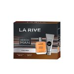La Rive HEROIC MAN edt 100 ml + gel 100 ml Coffret cadeau élégant 