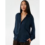 product_image_name-Koton-قمصان نسائية بأكمام طويلة لون كحلي-1