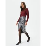 product_image_name-Koton-Jupe Gris Femme-2