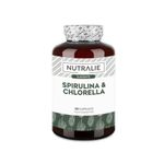 NUTRALIE Spiruline & Chlorella 180 Gélules