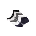 product_image_name-Defacto-Chaussettes Courtes en Coton pour Homme - 5 Paires-1