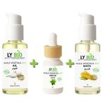 LY BIO PACK HUILE AIL 50ML - POMPE + HUILE ESSENTIEL MENTHE 10ML + HUILE MAIS 50ML - POMPE