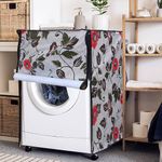 product_image_name-Generic-Housse de Protection pour Machine à Laver – Design Floral Élégant-2