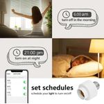 product_image_name-Generic-Interrupteur d'ampoule intelligent, QIACHIP Ewelink WiFi, adaptateur d'ampoule à vis E26 E27, prend en charge la télécommande 2,4 GHz, commande vocale pour la domotique avec Alexa et Google Home-4