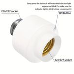 product_image_name-Generic-Interrupteur d'ampoule intelligent, QIACHIP Ewelink WiFi, adaptateur d'ampoule à vis E26 E27, prend en charge la télécommande 2,4 GHz, commande vocale pour la domotique avec Alexa et Google Home-7