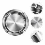 product_image_name-Generic-مطفأة سجائر من الفولاذ المقاوم للصدأ عالية الجودة - قطر 12 سم - تصميم أنيق-1