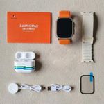 product_image_name-Generic-Pack 2en1 Montre Ultra Intelligente + Écouteurs Pro5 Bluetooth-2