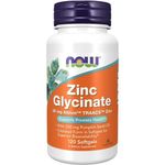 product_image_name-Now Foods-جليسينات الزنك، 120 كبسولة هلامية , ZINC GLYCINATE, 120 SOFTGELS-1