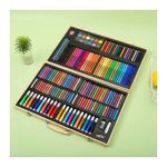 product_image_name-Generic-Set Artistique Professionnel en Bois Clair – 180 Accessoires Créatifs-7