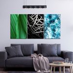 product_image_name-Generic-لوحة فنية صورة حائطية حديثة 3 قطع الابعاد  99 / 50 سم - HD-1