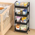 product_image_name-Generic-Ménagère à roulettes en plastique à quatre niveaux – Solution de rangement mobile pour bureau, salon et cuisine-7