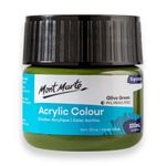 product_image_name-Mont Marte-Peinture acrylique 100ML - vert olive-1