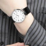 product_image_name-Festina-Extra plate en bracelet cuir noir - Diametre boitier 40mm - Etanche-6
