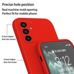 product_image_name-Generic-Coque pour Samsung Galaxy A14 Silicone Liquide Protection - rouge-2